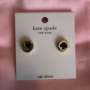Kate Spade black & gold earrings!